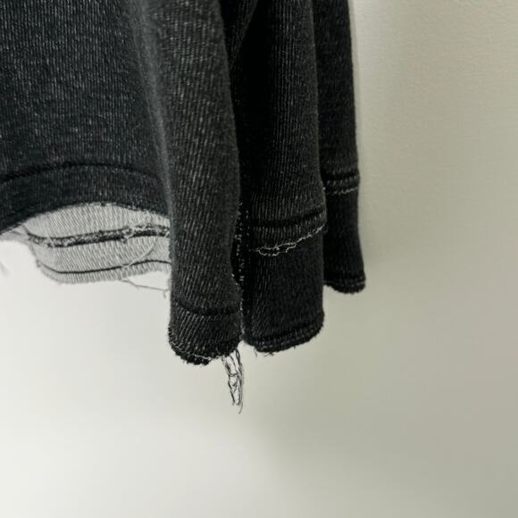 Affliction raw hem reversible shirt Mens 2XL Gray - Picture 6 of 14